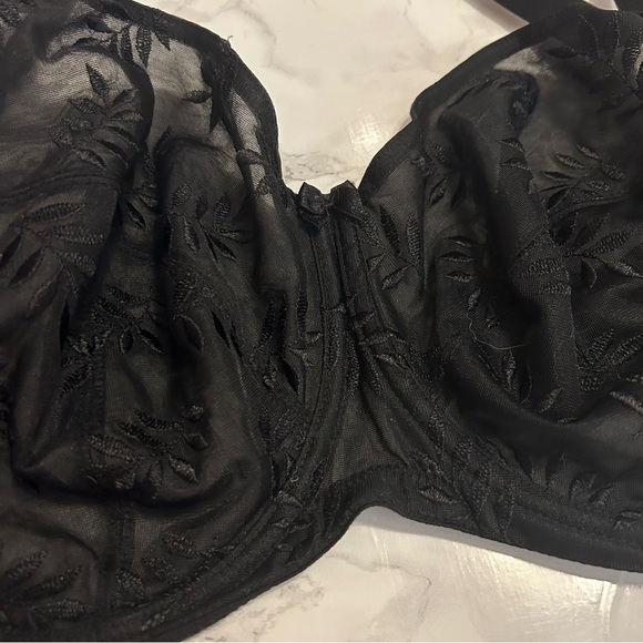 Panche Tango II Underwire Balconnet Bra 3251 Black 32HH - Picture 10 of 10